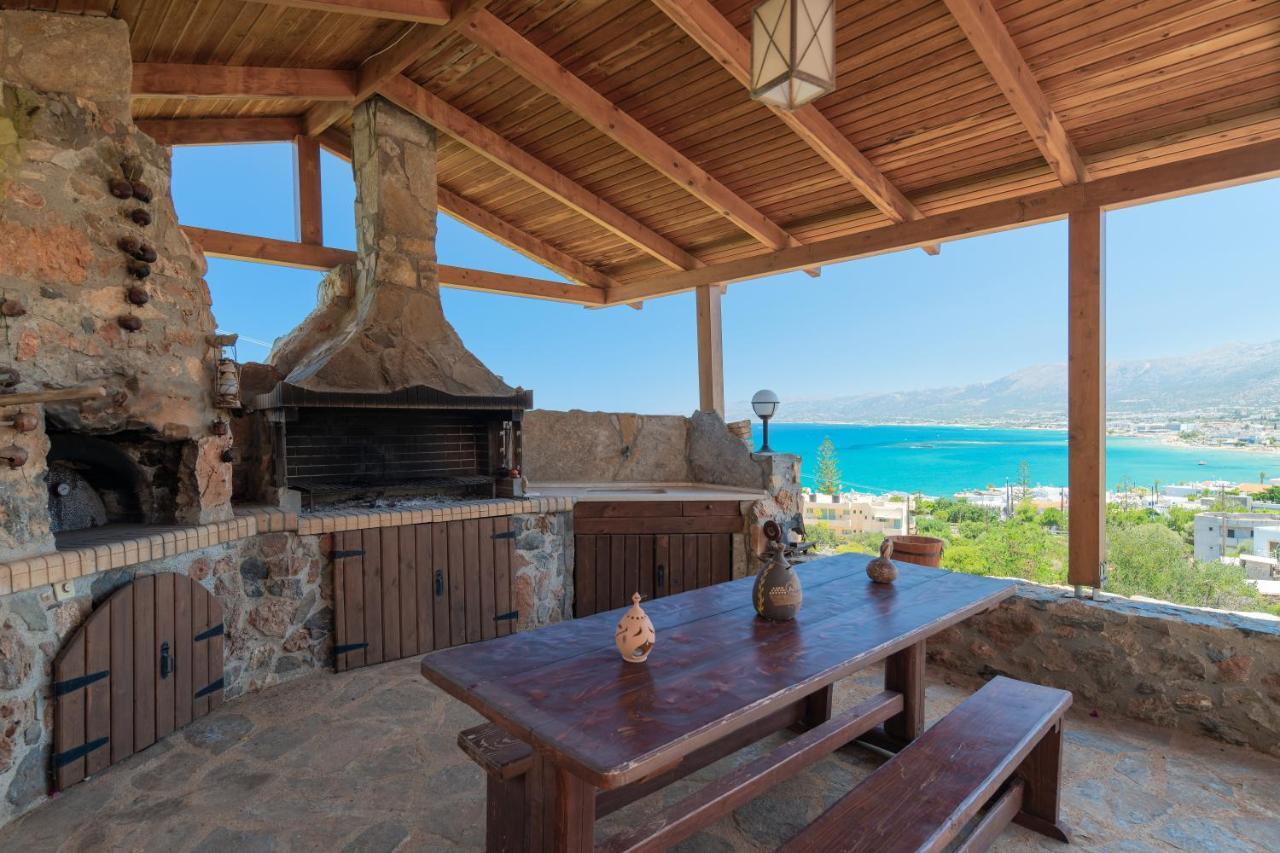 Escape In Blue Villa Stalida Exterior photo